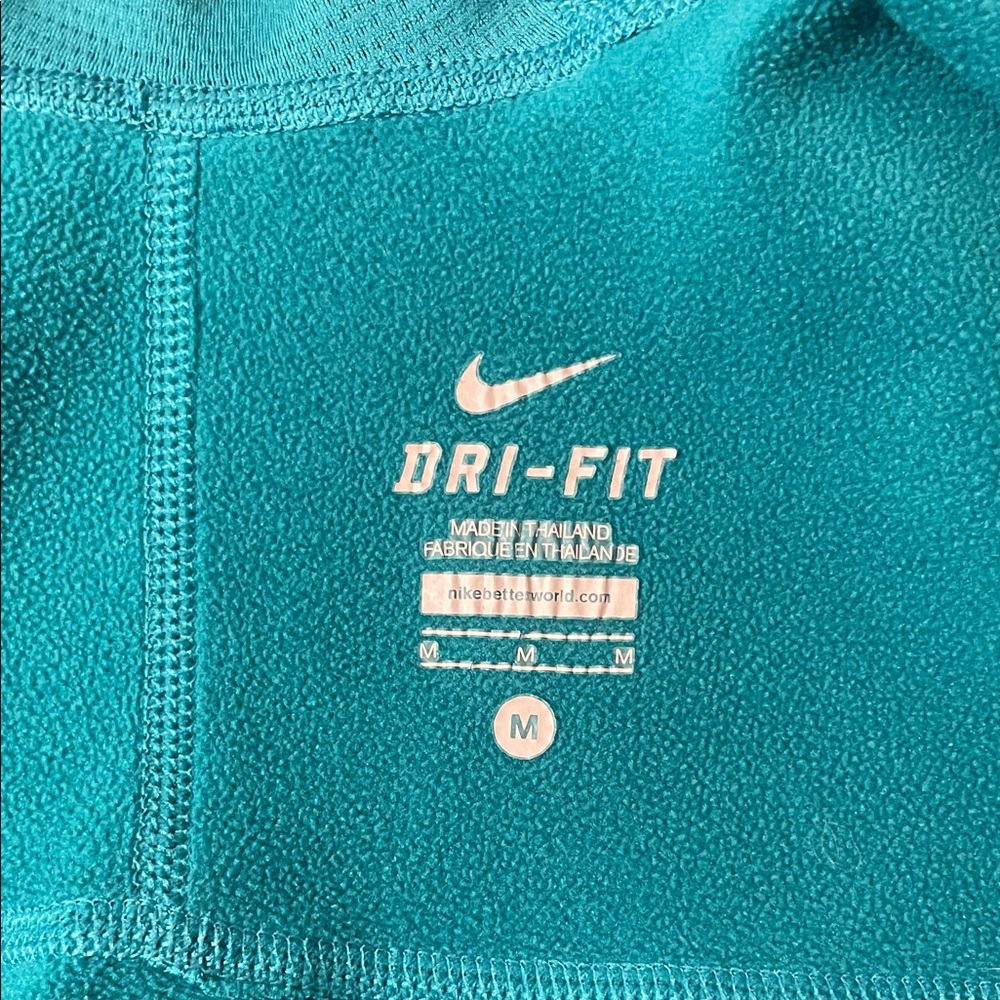 Nike Turquoise Half-Zip Hoodie - Picture 10 of 11